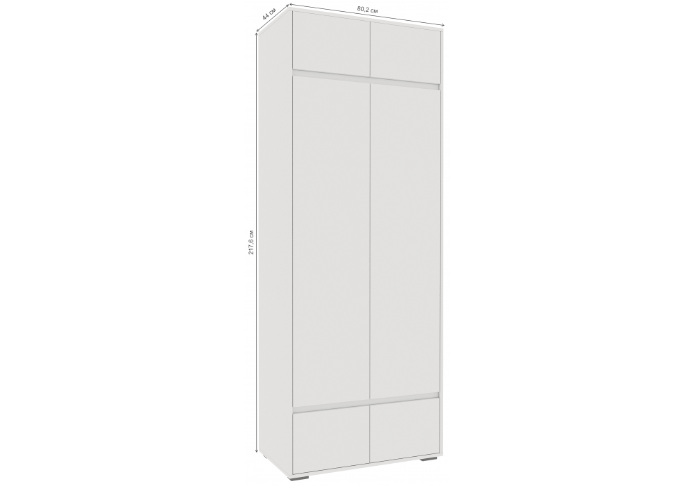 фото прихожая комплектация 4 woodville роут белый 596586 | 220svet.ru