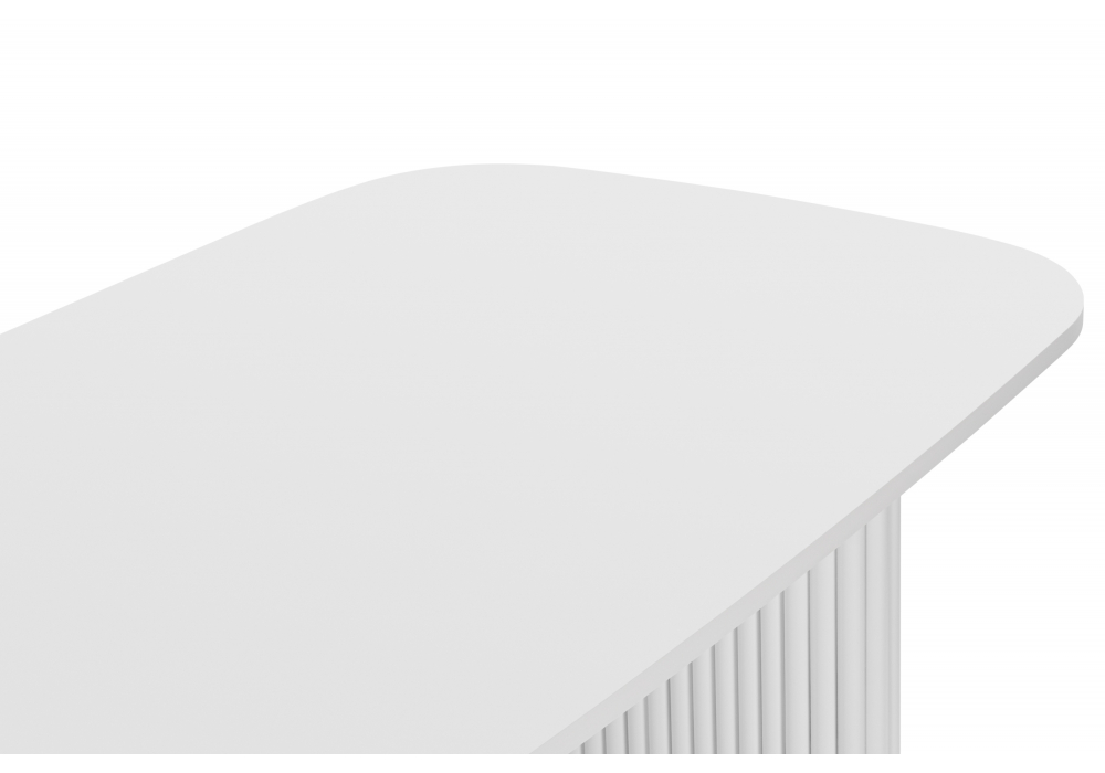 фото стол деревянный 160х90 woodville бавария b белая пленка шагрень 620428 | 220svet.ru