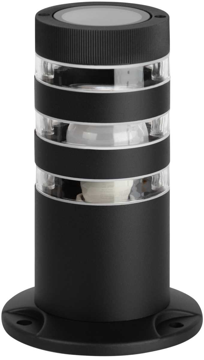 фото светильник уличный напольный эра «адрия» gbf-102-bl-0200 230в е27 ip54 черный б0069597 | 220svet.ru