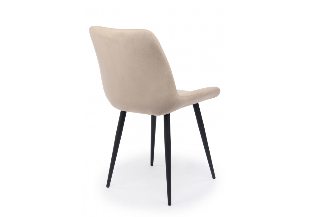 фото стул вращающийся на металлокаркасе woodville седа 360 бежевый (zd 210) / черный np 632398 | 220svet.ru