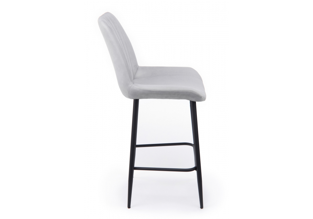 фото барный стул woodville седа светло-серый / черный 632583 | 220svet.ru