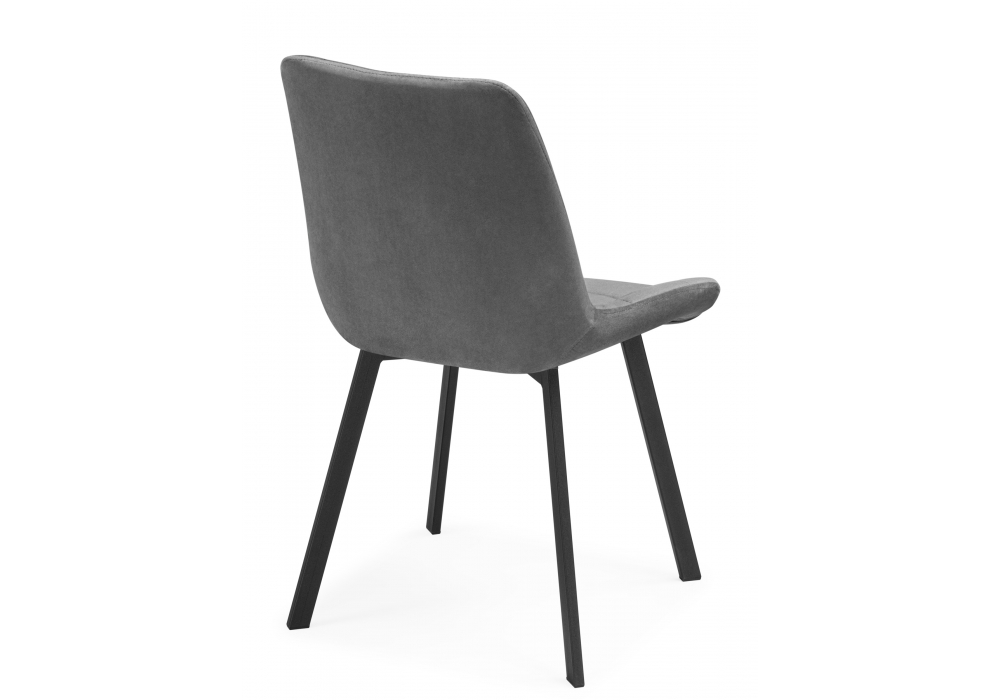 фото стул крутящийся woodville челси 360 светло-серый (zd 960) / черный 626088 | 220svet.ru