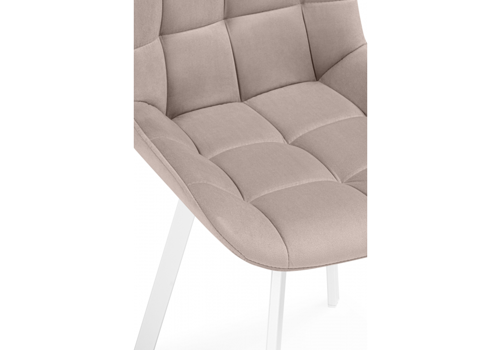 фото стул крутящийся woodville челси 360 латте (zd 290) / белый 626086 | 220svet.ru