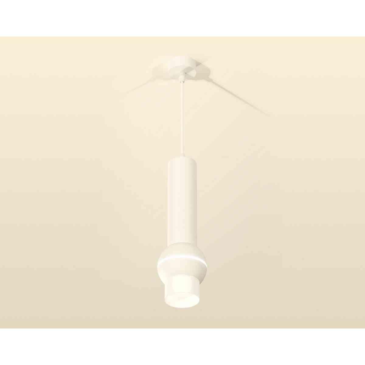 фото комплект подвесного светильника ambrella light xp1101013 swh/fr белый песок/белый матовый (a2301,c6355,a2010,c1101,n7170) | 220svet.ru