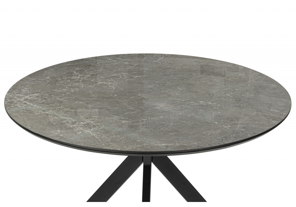 фото керамический стол woodville том 110 dolmen cris sahara / черный 625687 | 220svet.ru