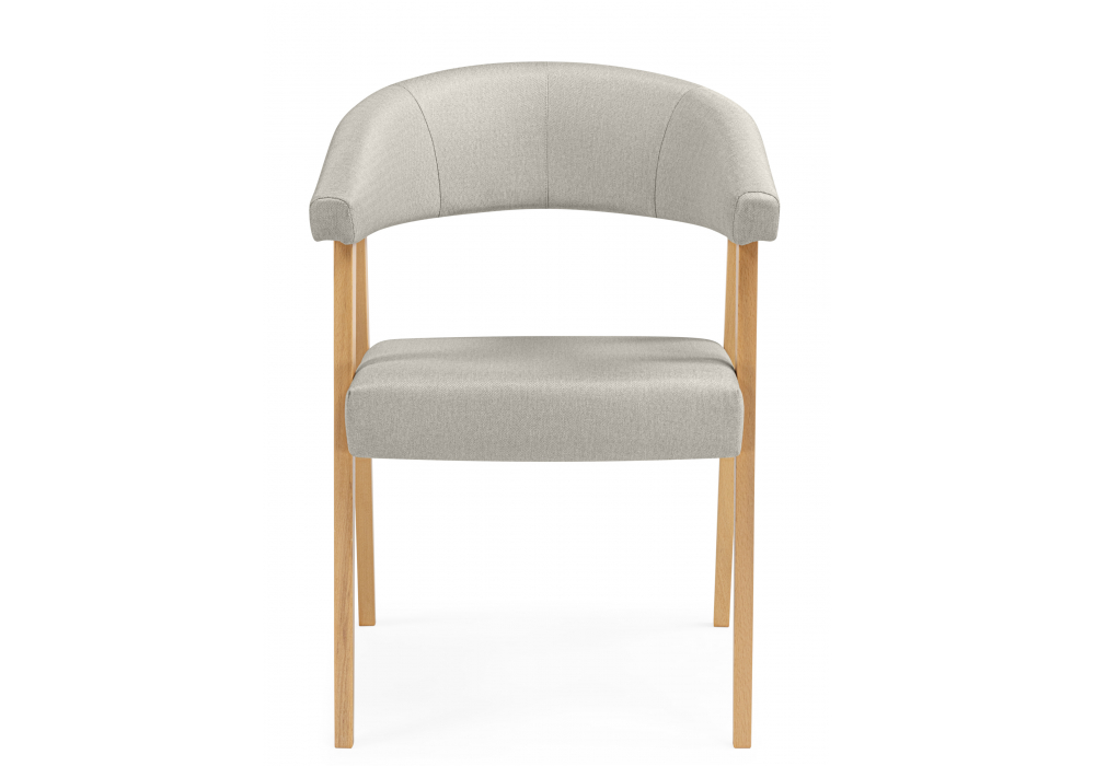 фото стул деревянный woodville невада 2 натуральное дерево / ткань 135 664666 | 220svet.ru