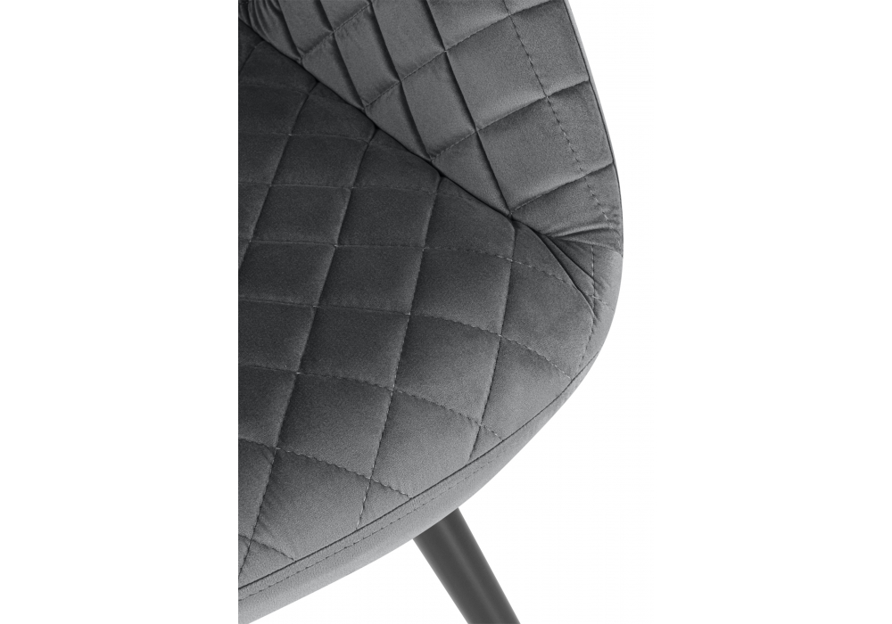 фото стул поворотный woodville муат графитовый / черный 665372 | 220svet.ru