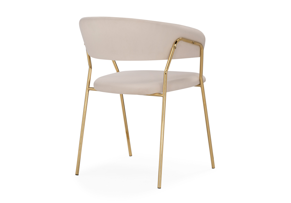 фото стул woodville kamelia 1 beige / gold 15469 | 220svet.ru