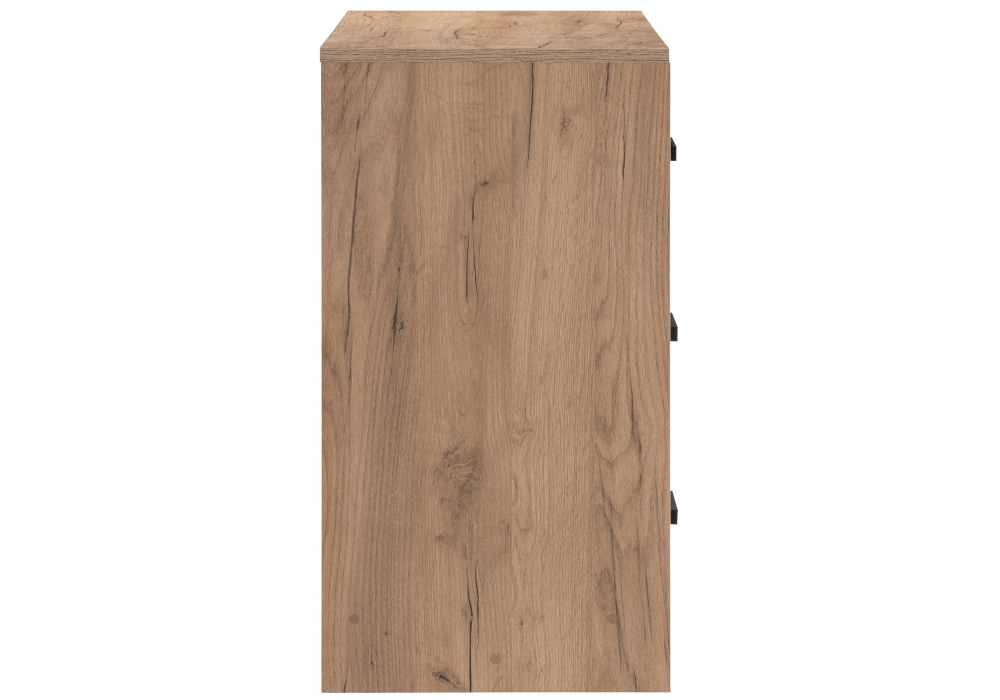 фото комод woodville taika дуб золотой / камень темный 499622 | 220svet.ru