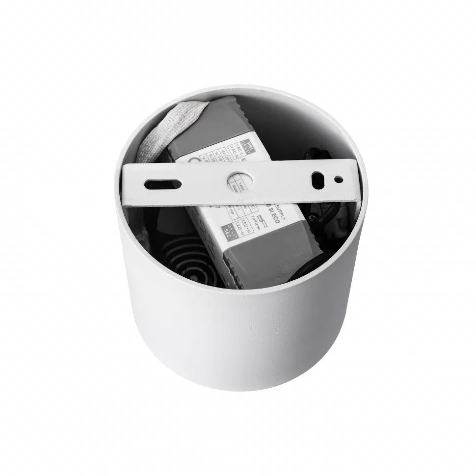 фото потолочный светодиодный светильник iledex metrica 113-12w-d100-3000k-24dg-wh | 220svet.ru