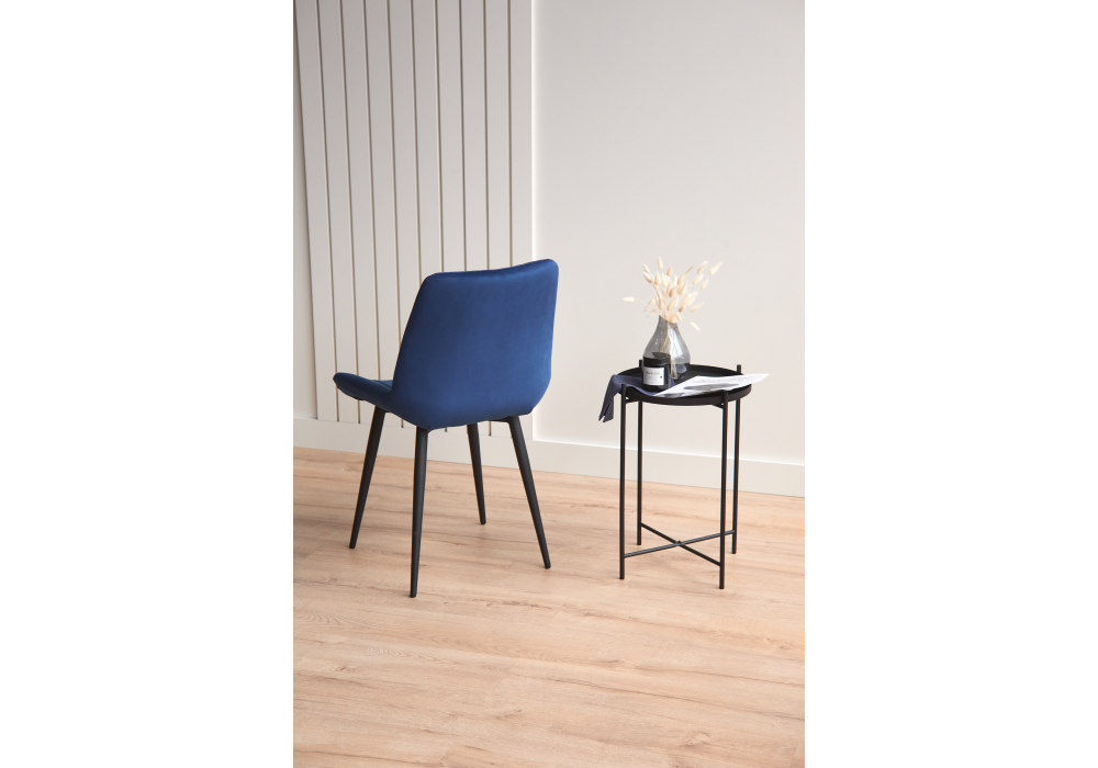 фото стул вращающийся на металлокаркасе woodville седа 360 синий (zd 798) / черный 632436 | 220svet.ru