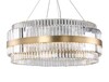 Миниатюра фото подвесная люстра newport 10242/80 brass м0066144 | 220svet.ru