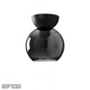 Миниатюра фото потолочный светильник ilamp mono c6079-1 bk+sm | 220svet.ru