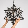 Миниатюра фото подвесная люстра imperium loft black star 189643-26 | 220svet.ru