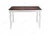 Миниатюра фото стол деревянный provance white / oak | 220svet.ru