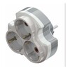 Миниатюра фото разветвитель mono electric 3гн с/з 170-010002-003 | 220svet.ru