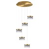 Миниатюра фото подвесной светодиодный светильник odeon light fivre 5032/30l | 220svet.ru