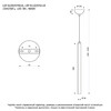 Миниатюра фото подвесной светильник lussole  cornville lsp-8110 | 220svet.ru