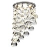 Миниатюра фото встраиваемый светильник ambrella light crystal k205c cl/ch | 220svet.ru