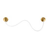 Миниатюра фото настенный светильник loft it thread 10388w brass | 220svet.ru