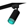 Миниатюра фото комплект трекового светильника ambrella light track system xt6323083 sbk/bl черный песок/голубой (a2521, c6323, n6153) | 220svet.ru