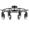 Миниатюра фото потолочная люстра lightstar rullo (571718+214437-8+202431-8) lr7183781 | 220svet.ru