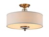 Миниатюра фото потолочный светильник newport 31305/pl black brass м0070498 | 220svet.ru