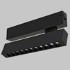 Миниатюра фото трековый светодиодный однофазный светильник imex il.0050.6003-9-bk | 220svet.ru