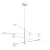 Миниатюра фото подвесная светодиодная люстра ambrella light comfort linetech fl51688 | 220svet.ru