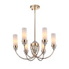Миниатюра фото потолочная люстра на штанге st luce элегра sl1402.253.06 | 220svet.ru