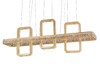 Миниатюра фото подвесная люстра newport 8233+1n/s gold м0071019 | 220svet.ru
