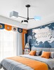 Миниатюра фото потолочная люстра на штанге inodesign deniza color 3 44.5175 | 220svet.ru