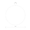 Миниатюра фото настенный светильник nowodvorski ring led m gold 10281 | 220svet.ru