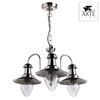 Миниатюра фото подвесная люстра arte lamp fisherman a5518lm-3ss | 220svet.ru