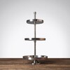Миниатюра фото этажерка трехуровневая restoration hardware 1065 | 220svet.ru