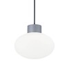 Миниатюра фото уличный подвесной светильник ideal lux clio msp1 grigio | 220svet.ru