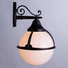 Миниатюра фото уличный настенный светильник arte lamp monaco a1492al-1bk | 220svet.ru