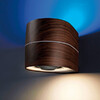 Миниатюра фото настенный светильник wood p wenge | 220svet.ru