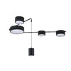 Миниатюра фото потолочный светодиодный светильник indigo modulo 14028/5с black v000161l | 220svet.ru