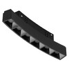 Миниатюра фото трековый магнитный светодиодный светильник iledex technical vision 4822-036-l190-d1200-6w-110dg-3000k-bk | 220svet.ru