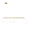 Миниатюра фото подвесной светодиодный светильник loft it thread 10388p/b brass | 220svet.ru