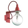 Миниатюра фото бра ideal lux minimal ap1 rosso | 220svet.ru