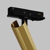 Миниатюра фото трековый однофазный ветильник voltega unilight vgl141-1-6w3k-m-bs | 220svet.ru