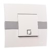 Миниатюра фото выключатель mono electric eсо одноклавишный проходной белый 101-010101-109 | 220svet.ru