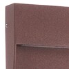 Миниатюра фото уличный настенный светодиодный светильник mantra baker 7642 | 220svet.ru