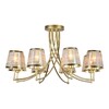 Миниатюра фото потолочная люстра escada 1126/8pl gold | 220svet.ru