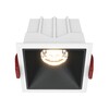 Миниатюра фото встраиваемый светильник maytoni alfa led dl043-01-10w3k-sq-wb | 220svet.ru