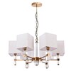 Миниатюра фото подвесная люстра arte lamp north a5896lm-6pb | 220svet.ru