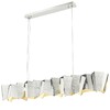 Миниатюра фото подвесная светодиодная люстра wertmark luisa we439.01.123 | 220svet.ru