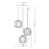 Миниатюра фото подвесной светильник moderli ivory v11032-3p | 220svet.ru